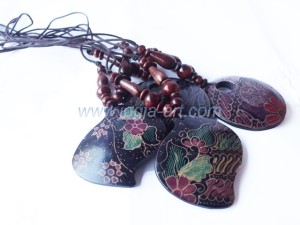 aksesoris kalung batik yogya